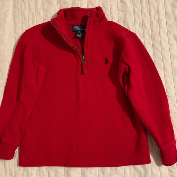 Polo Ralph Lauren Boys 1/2 zip pullover size 5 - Picture 1 of 1